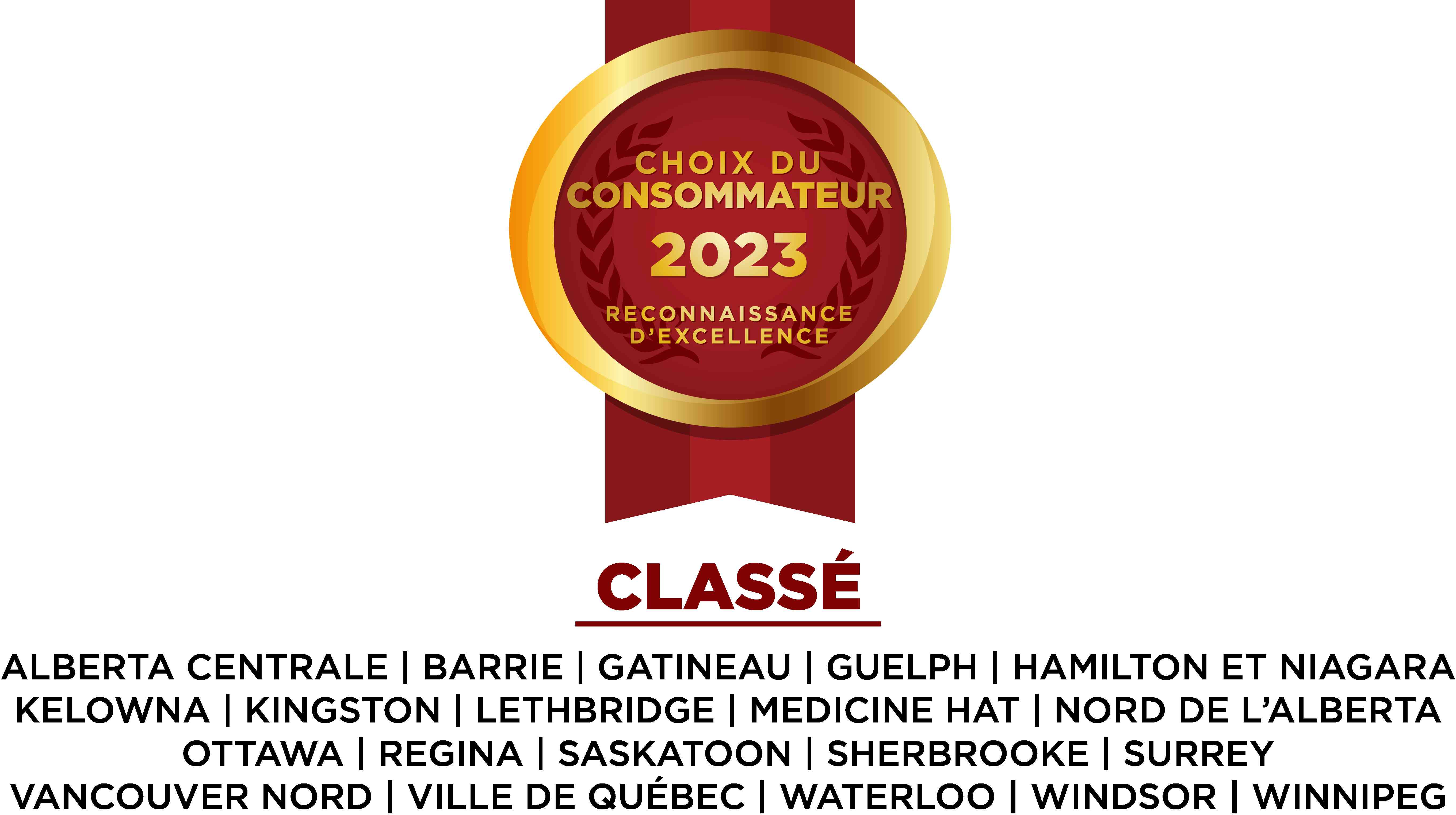 Consumers choice award